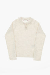 Ribbed Lightweight TIARA Sweater with Polo Neck